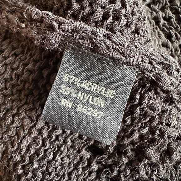 BCBGMaxAzaria Black Knit Cardigan sz L - Picture 7 of 9